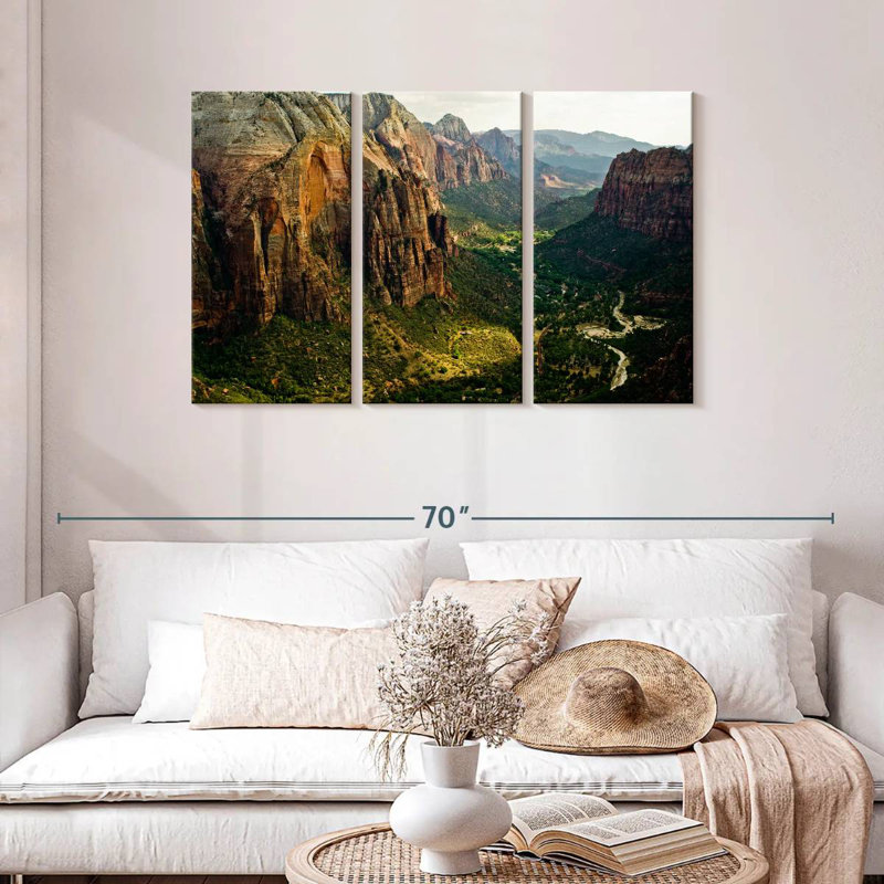 Alvord Angels Landing Viewpoint, H 28 po x l 45 po
