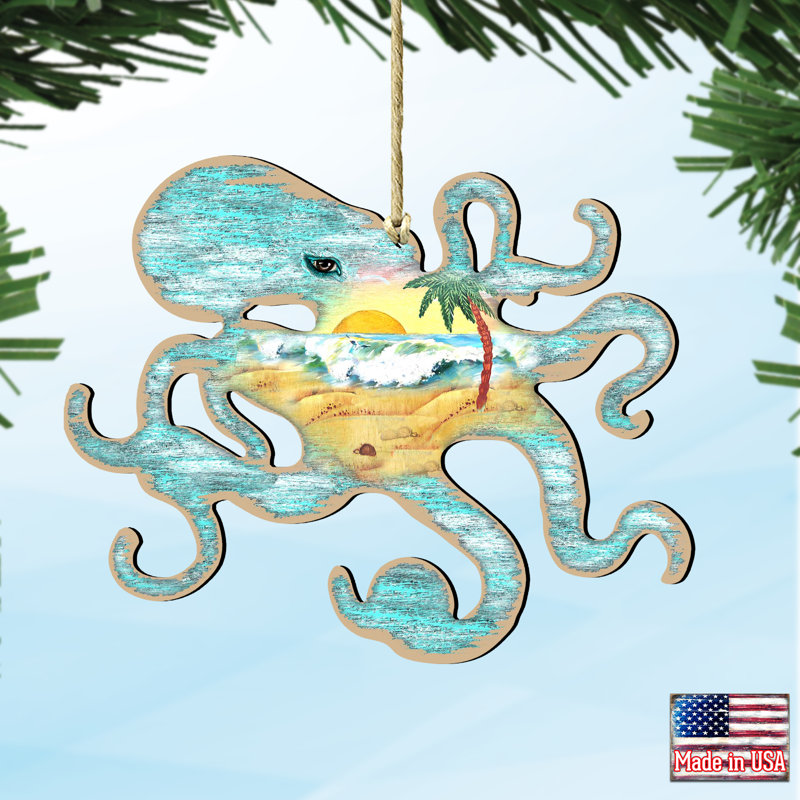 Ornement suspendu Tidaholm Octopus