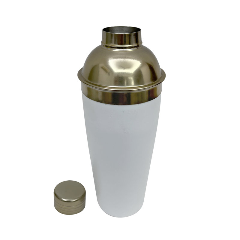 Shaker Eftenia, Blanc / doré