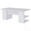 Bureau d'écriture blanc, 4 tablettes