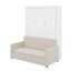 Grand lit escamotable avec coussin-118017955