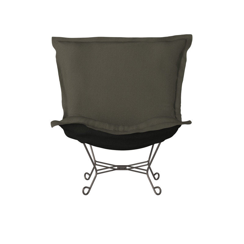 Azaria Accent Chair, Charcoal