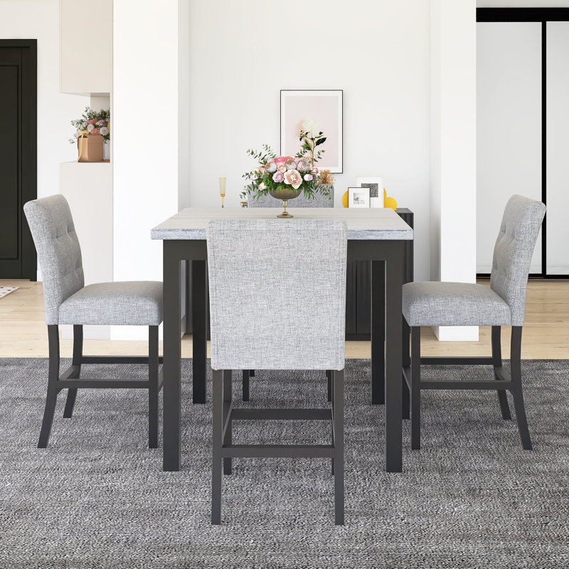 5-Piece Counter Height Dining Set
