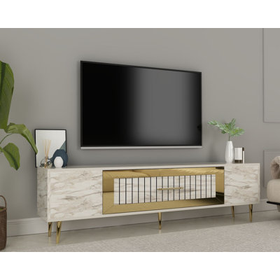 Olivia Unfinished TV Stand for TVs up to 60"