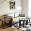 Ensemble de tables basses Solid + Glass-111988545-111988543