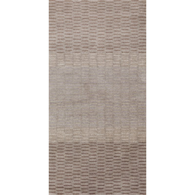 Mica Abstract Area Rug in Taupe/Brown/Lavender