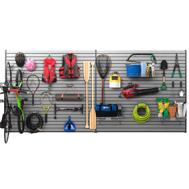 Steel Slatwall Hook Kit for Multipurpose Storage