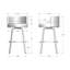 Comptoir pivotant et tabouret Hokku Designs Parodi-1050345818-1050003306-1050003307