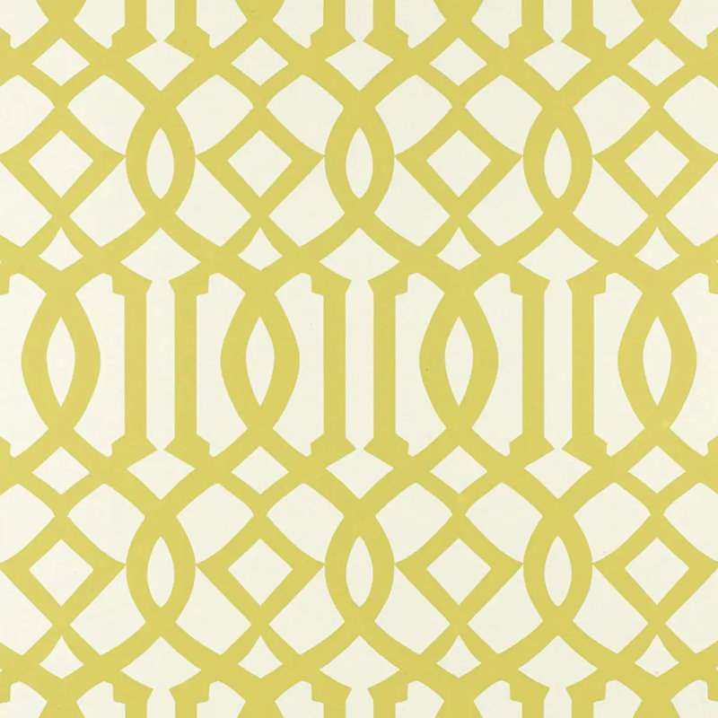 Imperial Trellis Wallpaper, Citrine