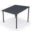 Pergola de patio en acier galvanisé à fixation murale avec toit incliné-105706294