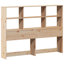 Bookcase Bed Without Mattress Solid Wood Pine-1316819504