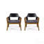 Fauteuil club Mp2 (ensemble de 2)