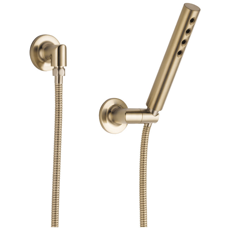 Odin® Wall Mount Handshower with H2OKinetic® Technology, Luxe Gold