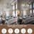 8-Light Retro Luxury Crystal Candle Chandelier