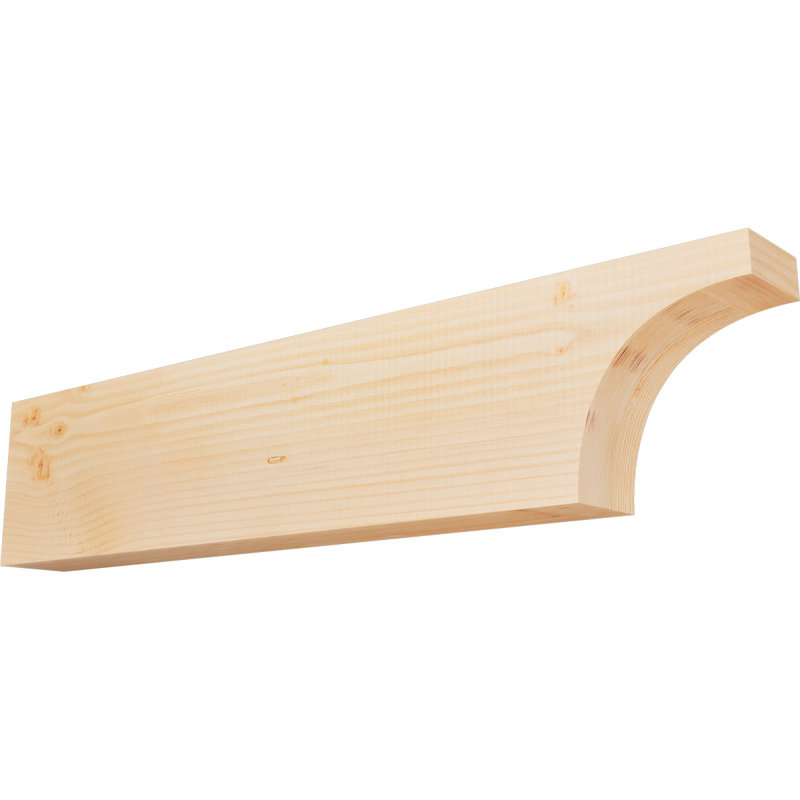 Queue de chevron lisse Huntington, Sapin de Douglas, H 8 po x l 3 1/2 po x L 36 po