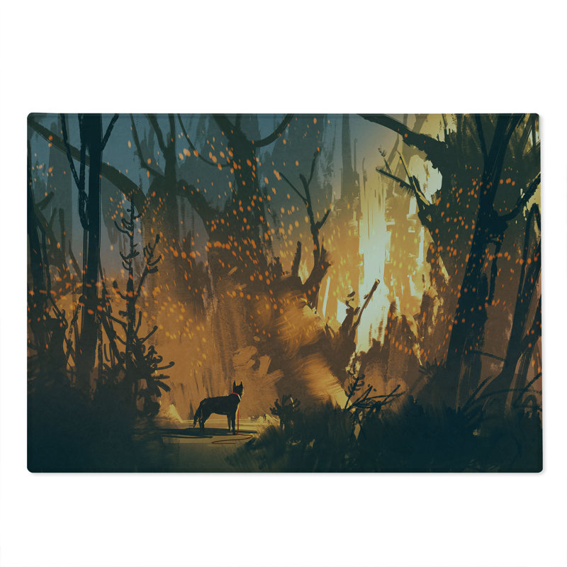 Planche à découper Ambesonne Woodland