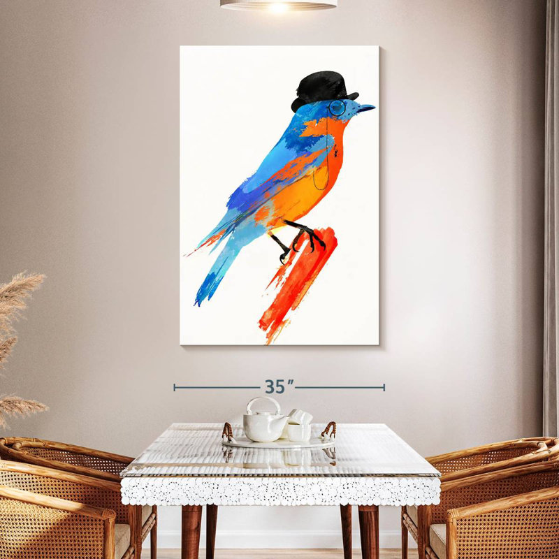 Brampt Lord Bird, 51" H x 34" W