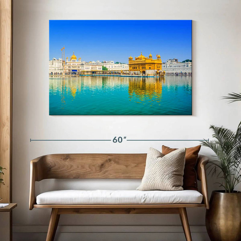 Nicci Asia Amritsar Golden Temple, H 32 po x l 48 po