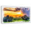 «Beautiful Landscape Watercolor», reproduction d'impression sur toile tendue-19239240