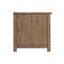 Balsam 25'' Tall Solid Wood End Table with Storage and Built-In Outlets-631466487