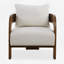  Fauteuil d'appoint Attina Ivory
