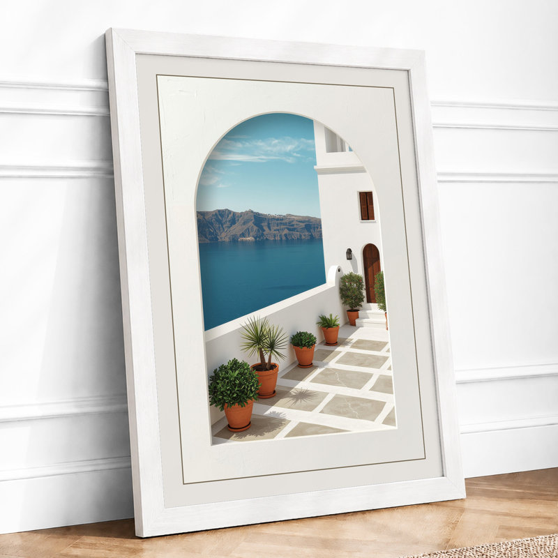 Passage To The Sea Coastal - Print, A4 - 29.7 x 21.0 cm, White