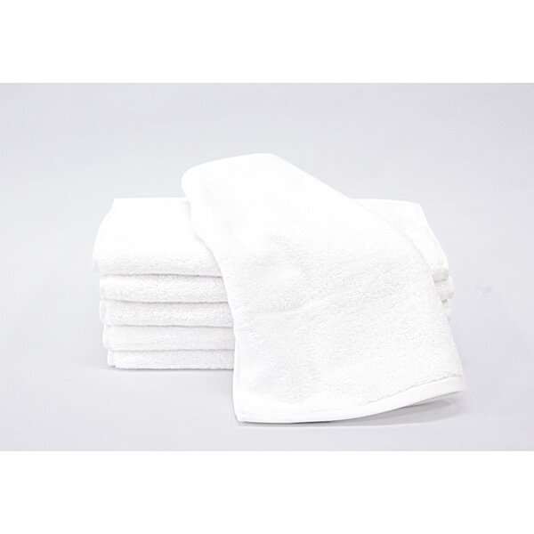 Wholesale Cotton Terry Washcloths 12x12 New White