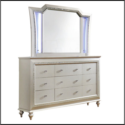 Mirror With LED