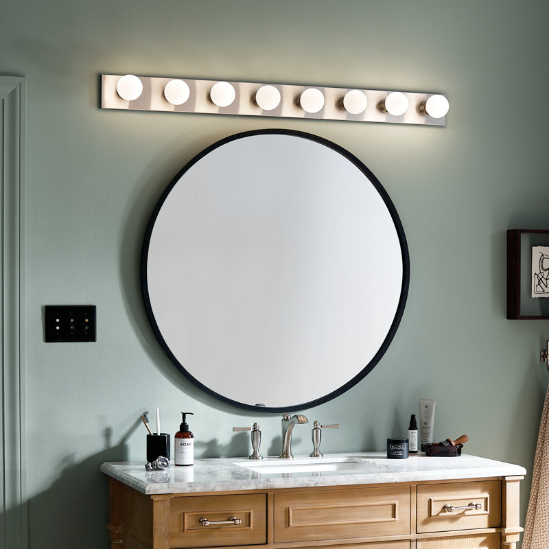 Chaisson 8 - Light Bath Bar, Brushed Nickel