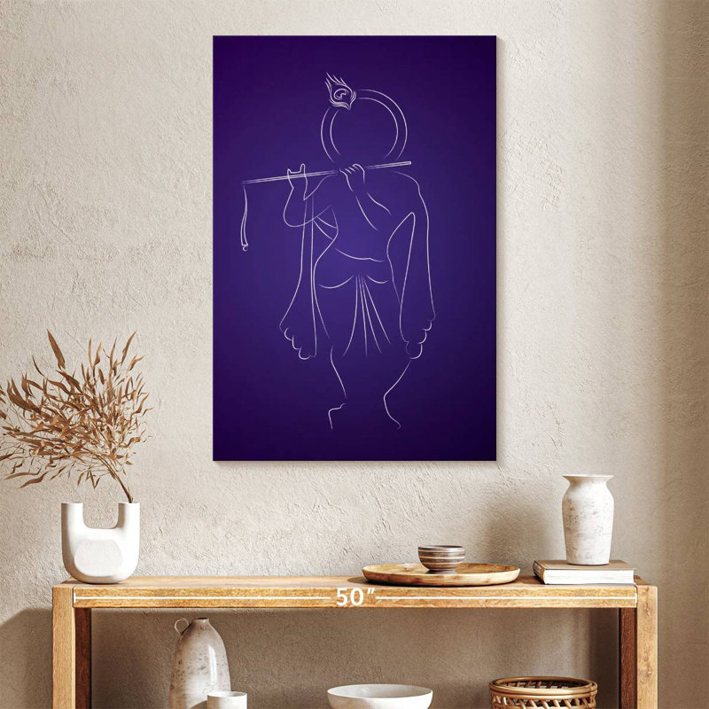 Adella Modern Krishna, H 39 po x l 26 po