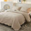 Ensemble de couvre-lit surdimensionné 100% coton 3 pièces MarCielo-1059275158-1059275159