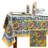 Griner Floral 100% Cotton Tablecloth-463926407-448772140