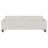 Evoke Greige Upholstered Tufted Sofa