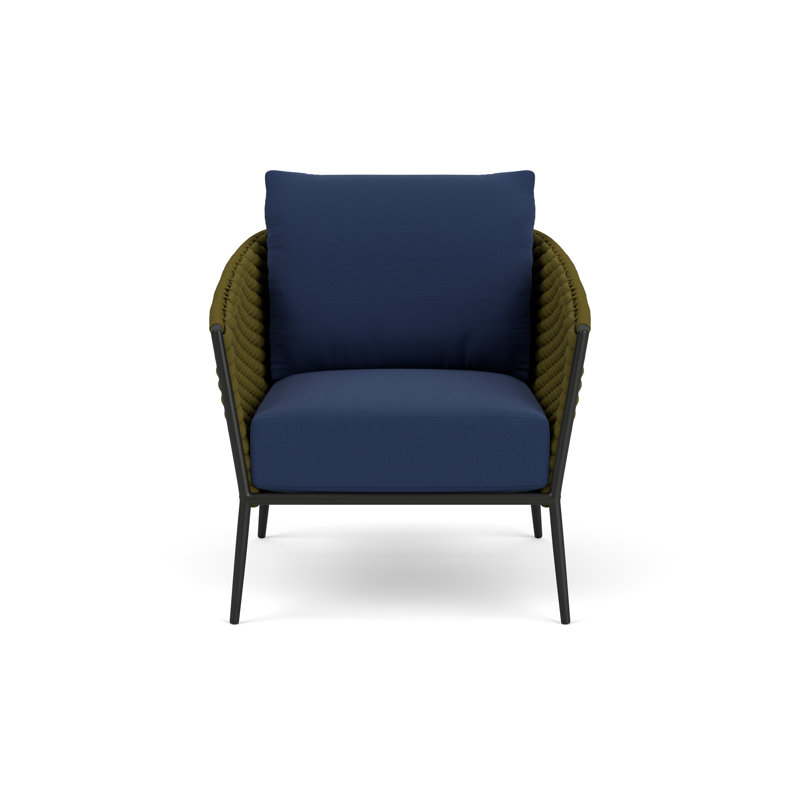 Escape Outdoor Lounge Chair, Beach Navy