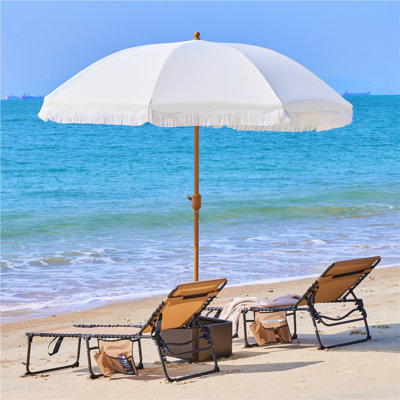 9FT Patio Umbrella with Crank Operating Mechanism