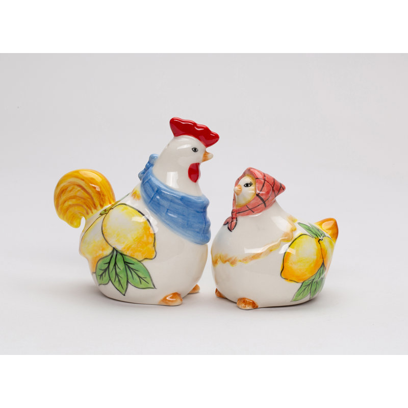 Coq et poule Tuscany - sel et poivre - citron