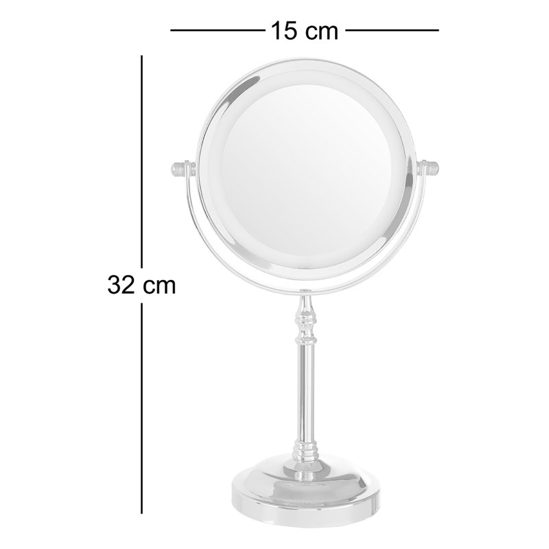 LED Magnifying Makeup/Shaving Mirror