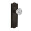 Meadows Plate with Crystal Door Knob-1203390292-1203390302