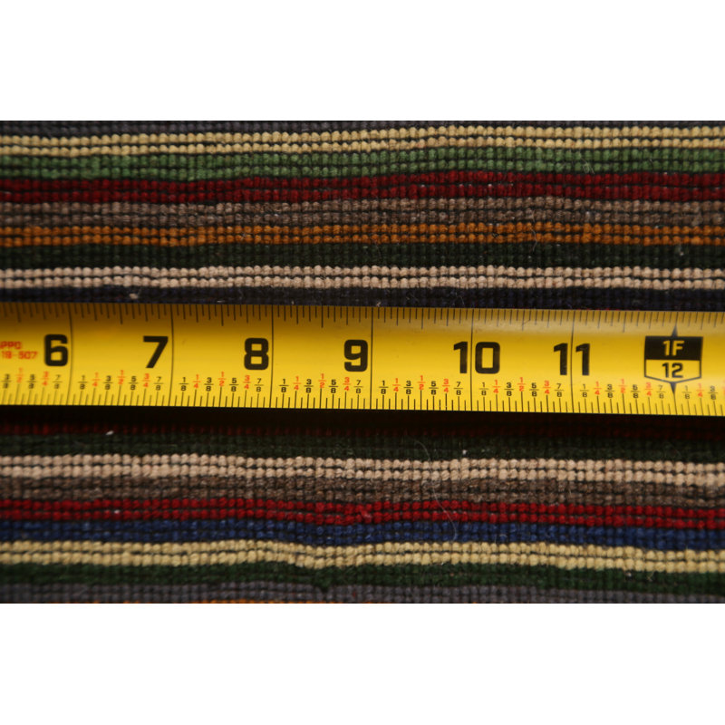 One-of-a-Kind 3'1'' X 4'11'' New Age Wool Area Rug in Brown