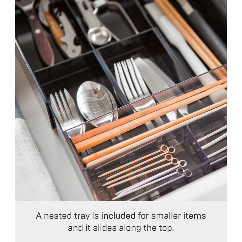 Yamazaki Home Tower Yamazaki Home Expandable Cutlery Drawer