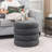 Milind 18.9" H Round Storage Ottoman-2045343062