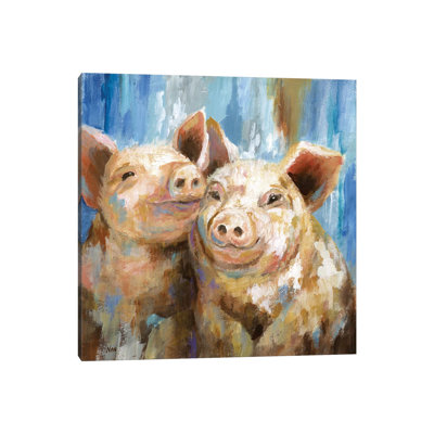 Mud Buddies by Nan - Painting on Canvas