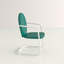 Veyda Steel Outdoor Lounge Chair-2068511499