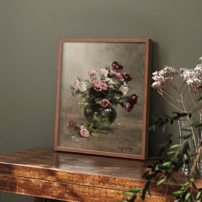 Imprimé floral rétro CXII