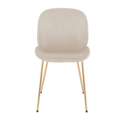 Moscu Velvet Dining Chair