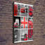 Collage London - Wrapped Canvas Print