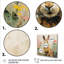 Curious floral rabbit meadow III - Lapin, art mural-1310519579-1310519580