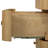Serena 36 in. Single Sink Bathroom Vanity in White Oak