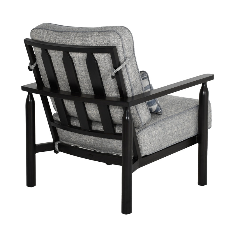 Holland Cushioned Lounge Chair w/One Accent Pillow