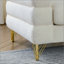 Canapé modulaire surdimensionné à 3 places, canapé modulaire en tissu confort de salon - Canapé modulaire à assise profonde, assise douce avec 3 coussins pour le salon, la chambre à coucher